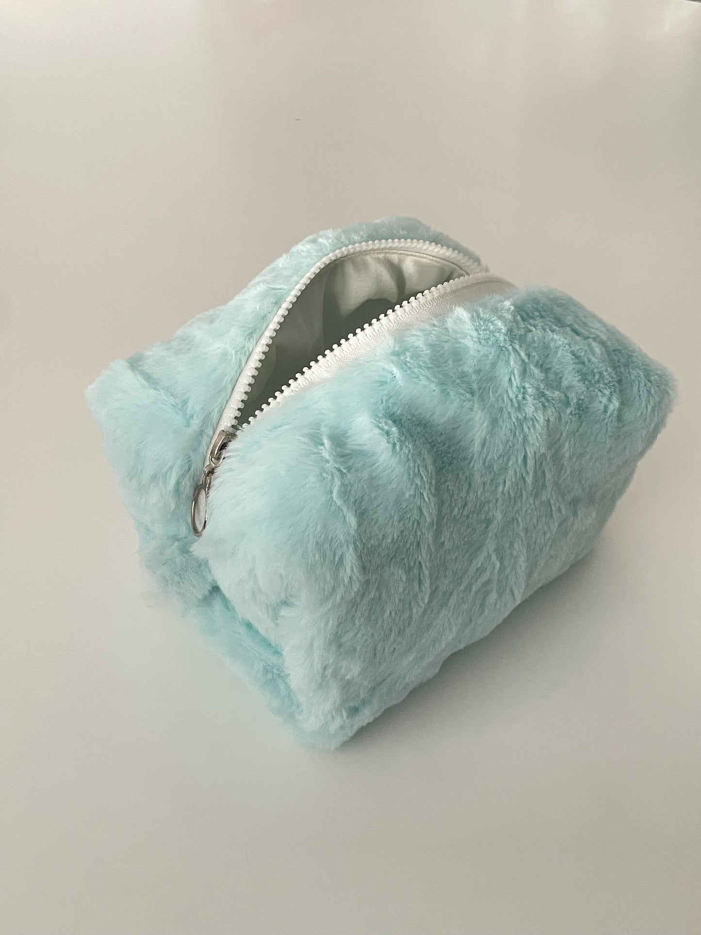 The Faux Fur Plush Blueberry Milk