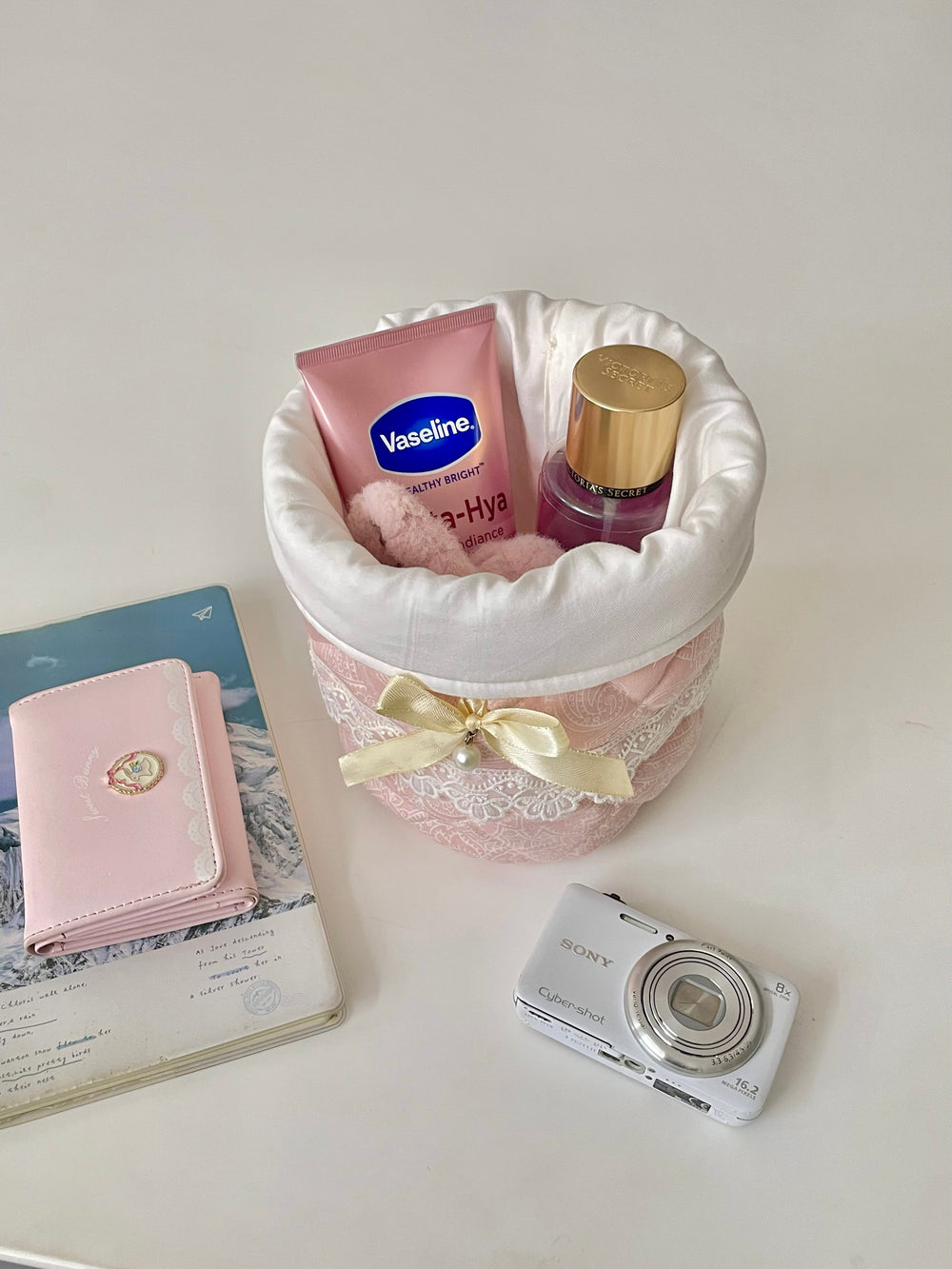 Sakura Vanity Basket