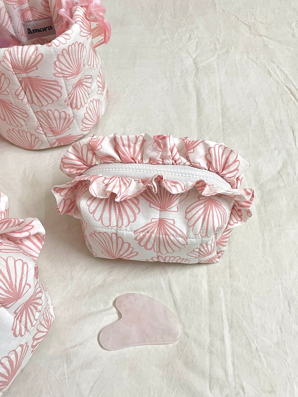 Scallop Pink Mini Beauty Case