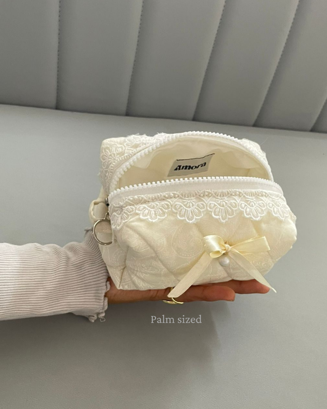 Amora Ivory Edition - Yuki  Quilted Beauty Case